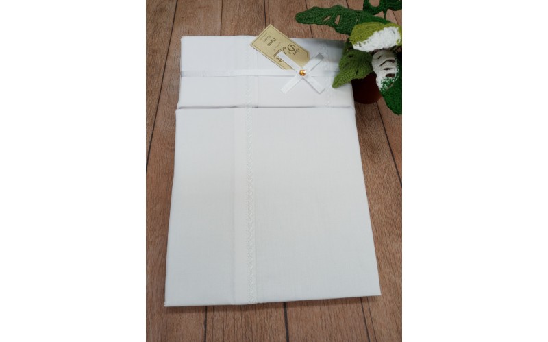 Sábanas puntilla liso